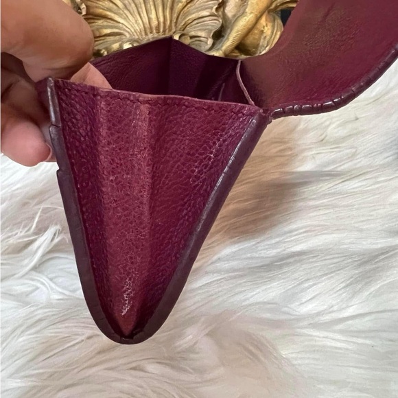 Louis Vuitton Burgundy Wallet - Picture 12 of 16